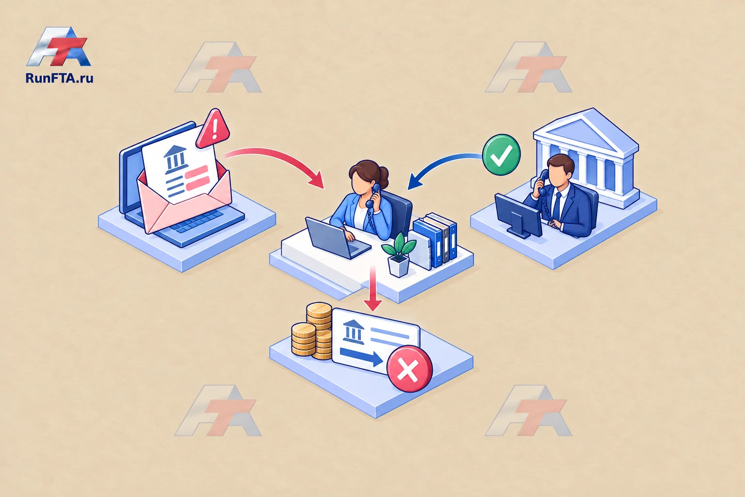 Verifying a request to change details via an independent communication channel