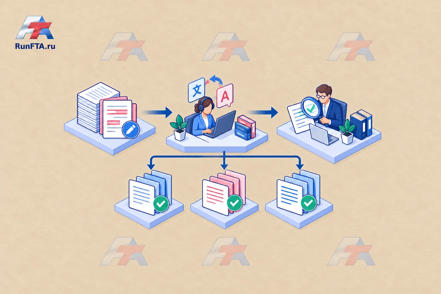 The process of updating document versions after changes are made to the original term